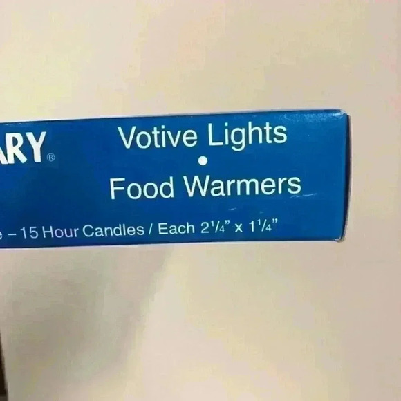 Votive lights candles pack of 5 - Picture 2 of 3